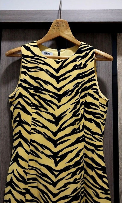 Moschino Animal Print Dress