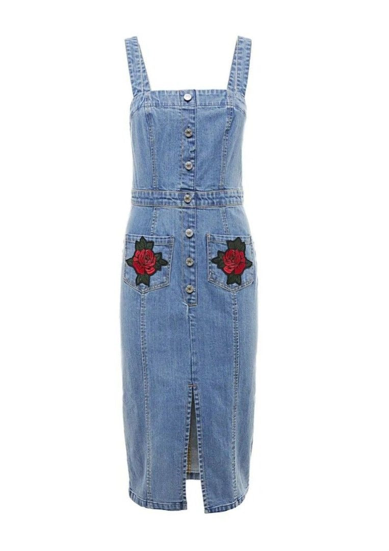 Guess Denim Midi Dress