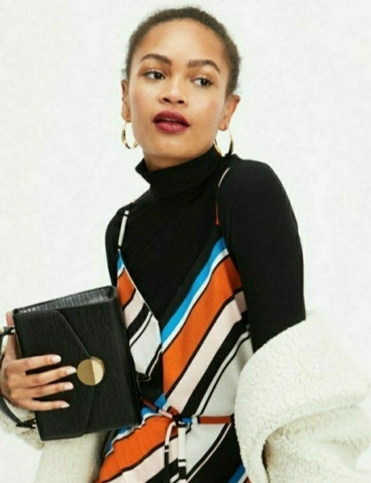 Miss Selfridge Multi Stripes Jumpsuit