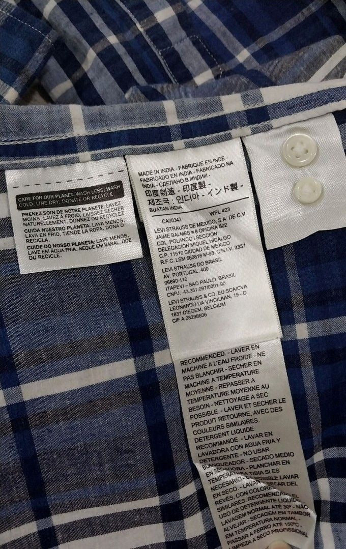 Levi's Checkered Men's Shirt