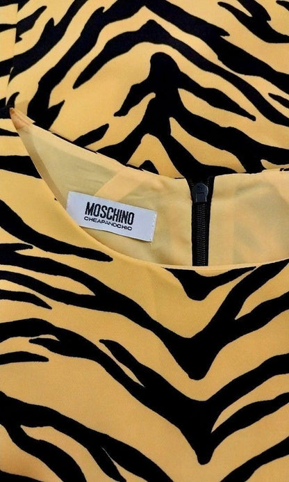 Moschino Animal Print Dress
