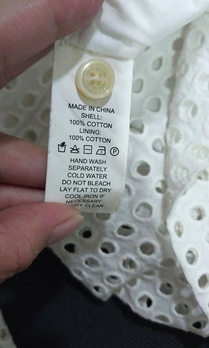 Kate Spade Eyelet Belted Dress