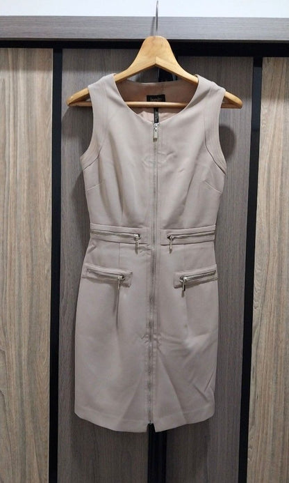 Laundry by Shelli Segal Beige Dress