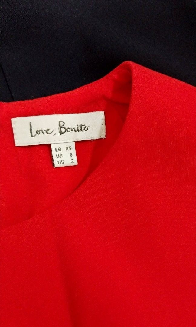 Love Bonito Colourblock Midi Dress