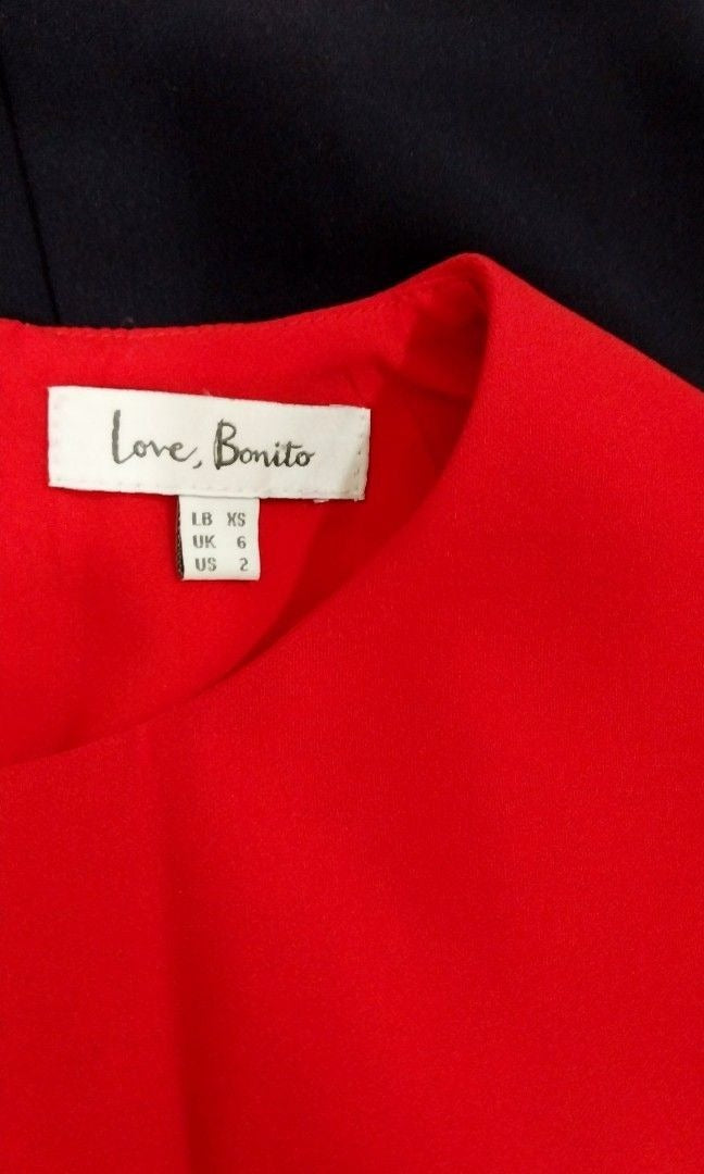 Love Bonito Colourblock Midi Dress