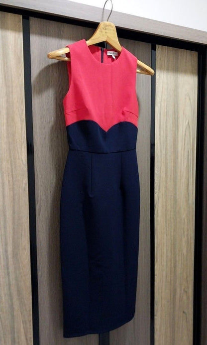 Love Bonito Colourblock Midi Dress