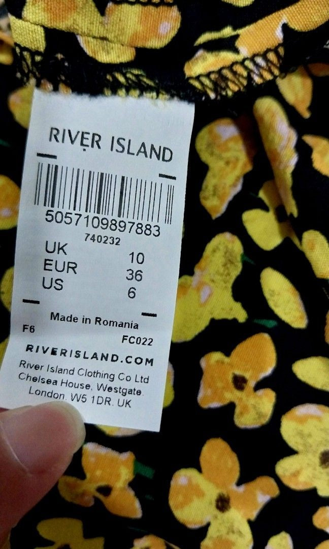 River Island Ruffle Cape Midi Dress
