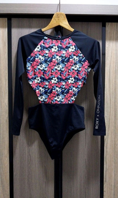 Roxy x Oh Futon Cut-Out One Piece Swimsuit