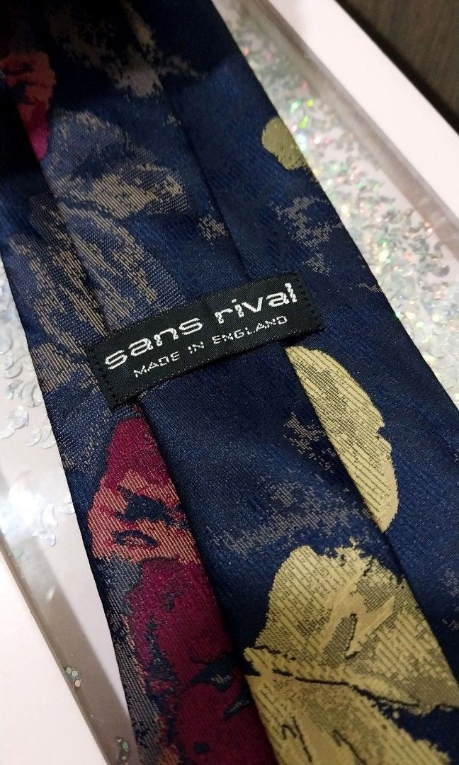 Sans Rival Floral Tie