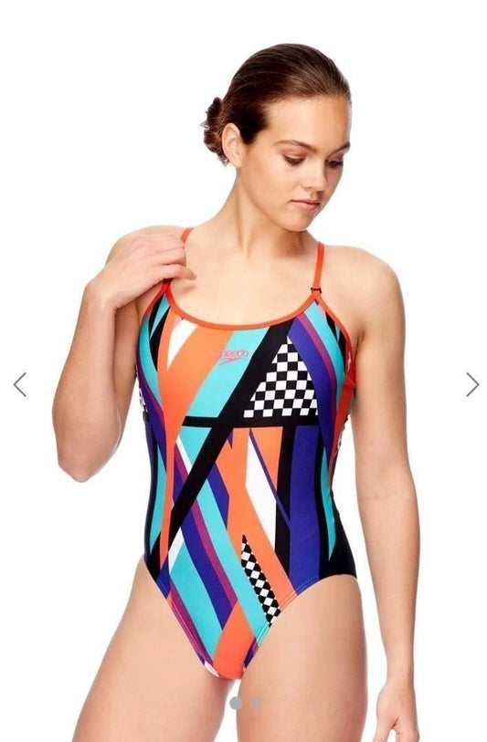 Speedo Colour Block One Piece Swimwear