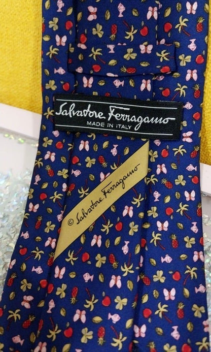 Salvatore Ferragamo Silk Tie