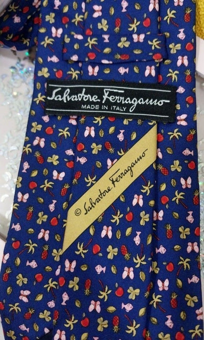 Salvatore Ferragamo Silk Tie