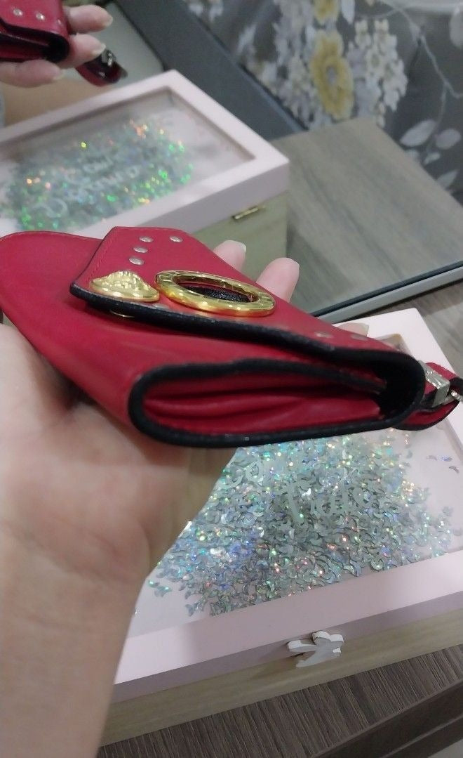 Vintage Versus Versace Leather Belt Purse|Wallet