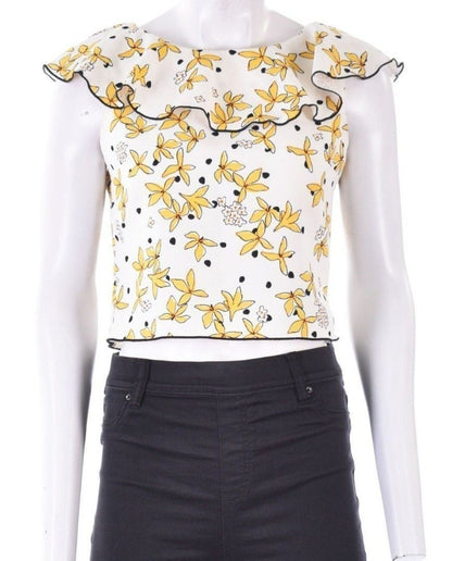 Zara Floral Crop Top