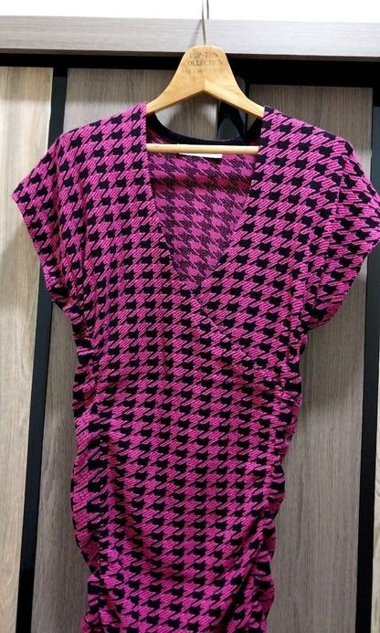 Zara V-Neck Fitted Dress