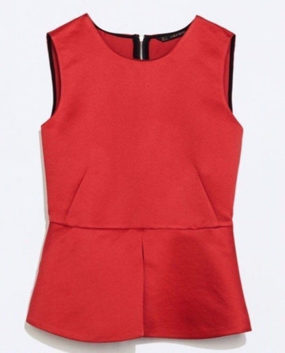 Zara Peplum Top